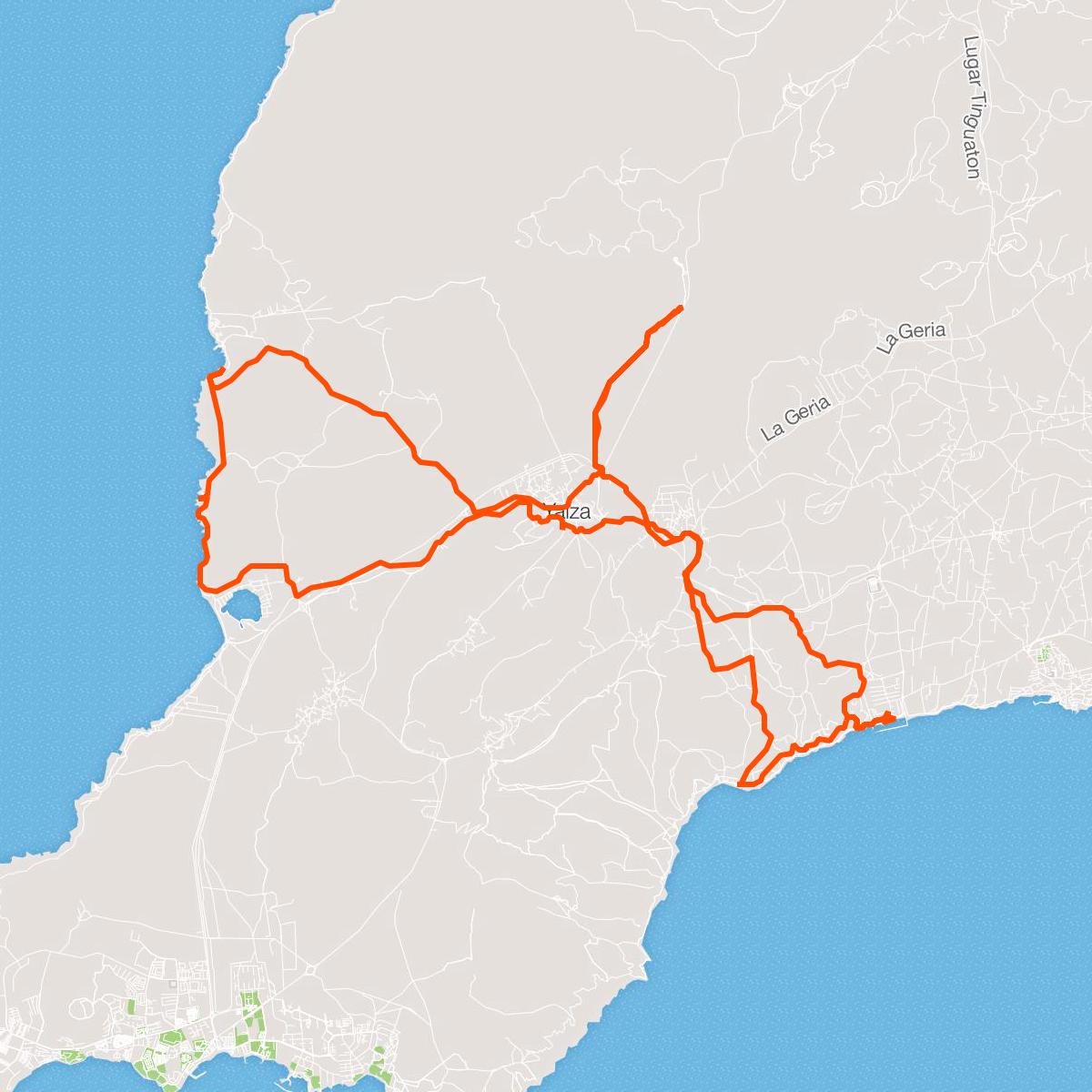 Entrenamiento para triathlon en Lanzarote | ACTraining | Tour en MTB en Lanzarote